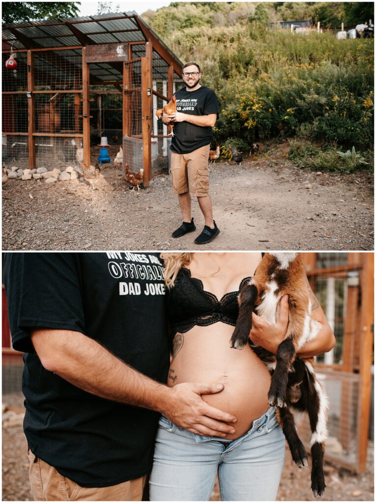 NJ Farm Homestead Maternity Photography by Sydney Madison Creative 