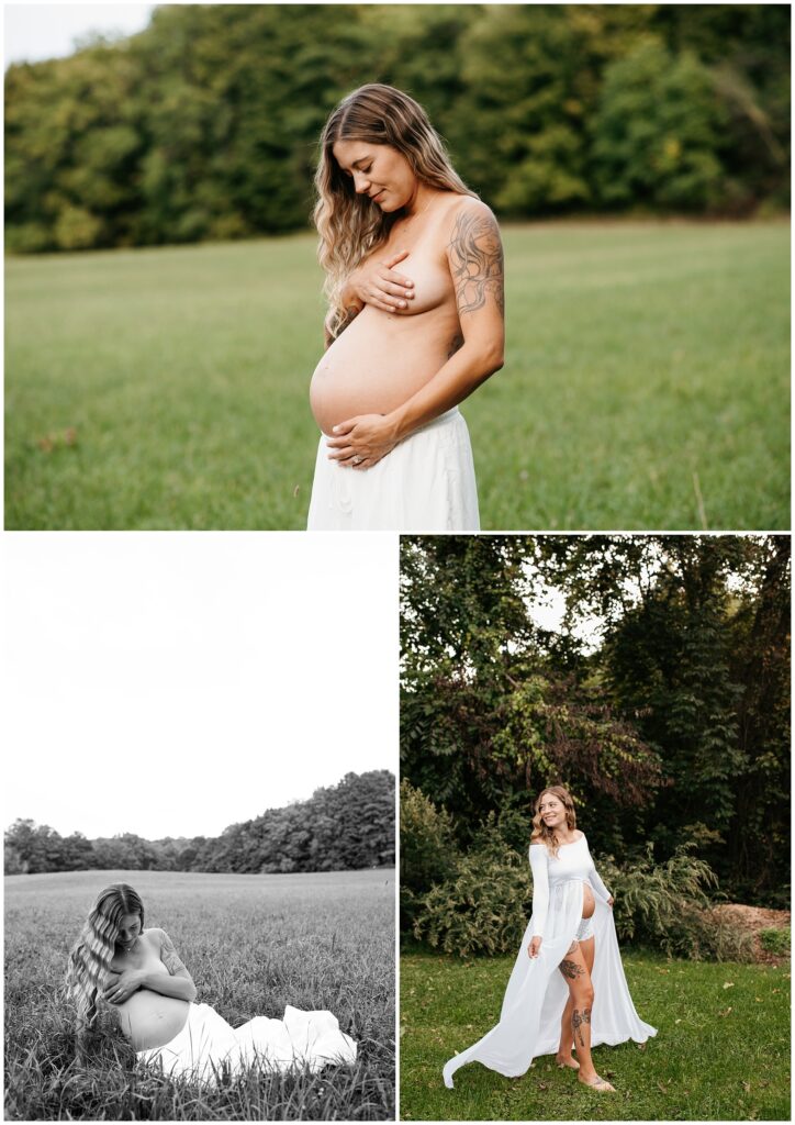 NJ Outdoor Maternity Photography by Sydney Madison Creative 