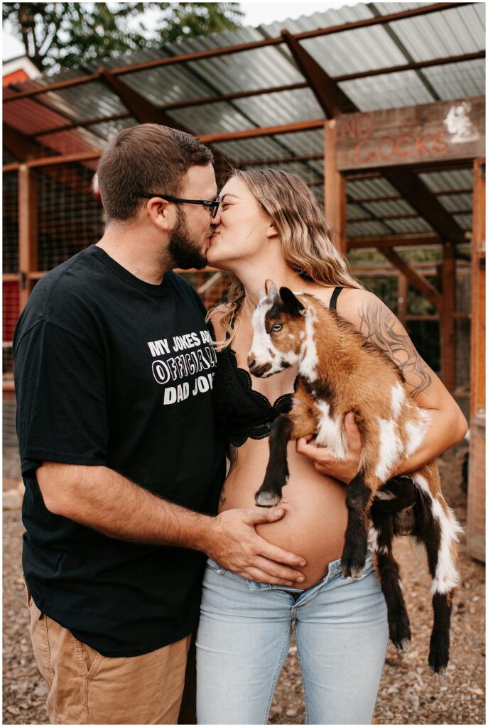 NJ Farm Homestead Maternity Photography by Sydney Madison Creative