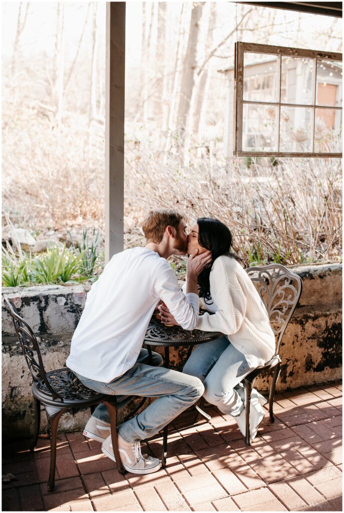 Coffee Shop Engagement Photos by Sydney Madison Creative