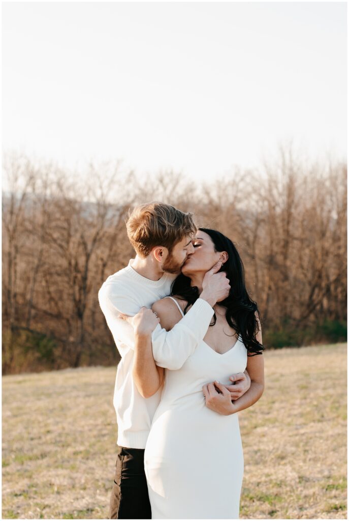 Meadow Engagement Session at Wallkill River Wildlife Refuge by Sydney Madison Creative