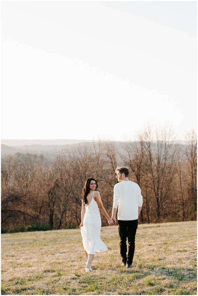 Woodsy Engagement Session at Wallkill River Wildlife Refuge by Sydney Madison Creative