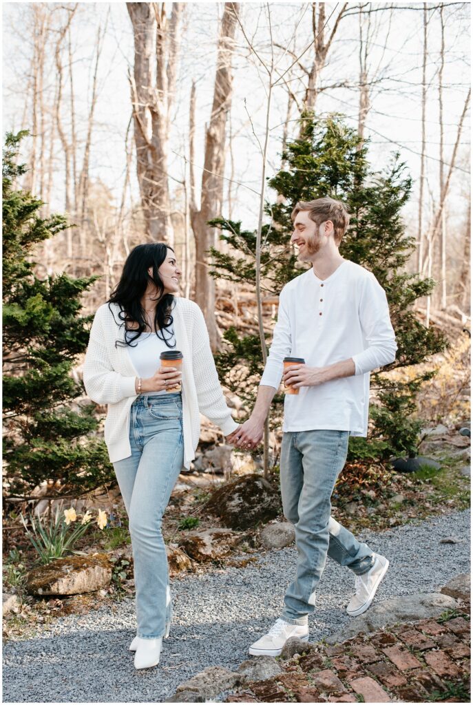 Coffee Shop Engagement Photos by Sydney Madison Creative