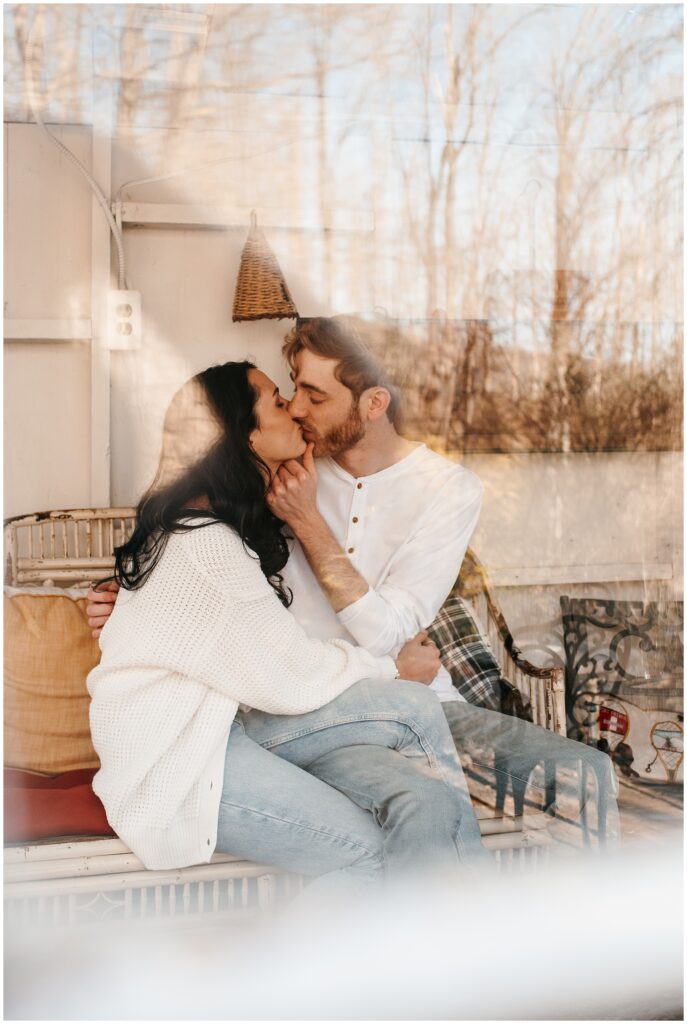 Coffee Shop Engagement Photos by Sydney Madison Creative