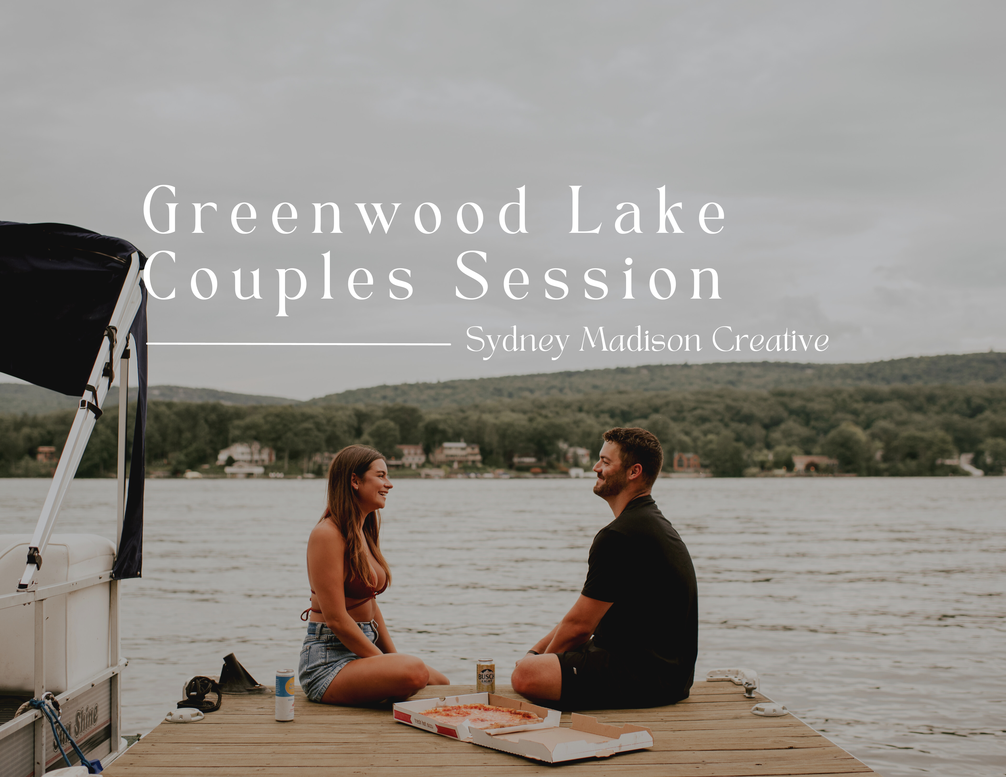 Couples Photography Session at Greenwood Lake, NY by Sydney Madison Creative