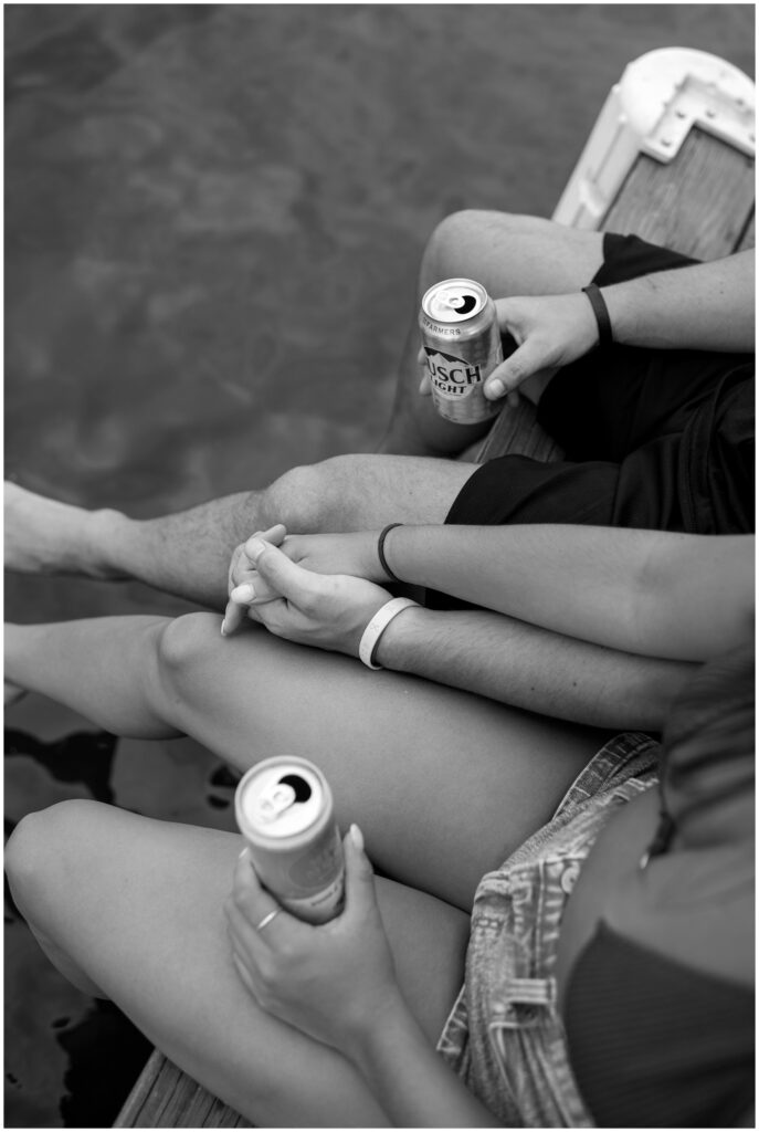 Summer Greenwood Lake NY Boat Engagement Photography by Sydney Madison Creative 