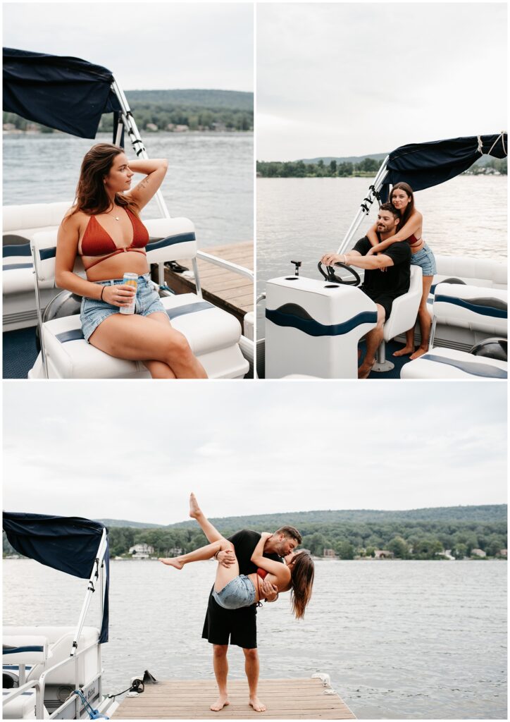 Greenwood Lake NY Engagement Photography by Sydney Madison Creative 