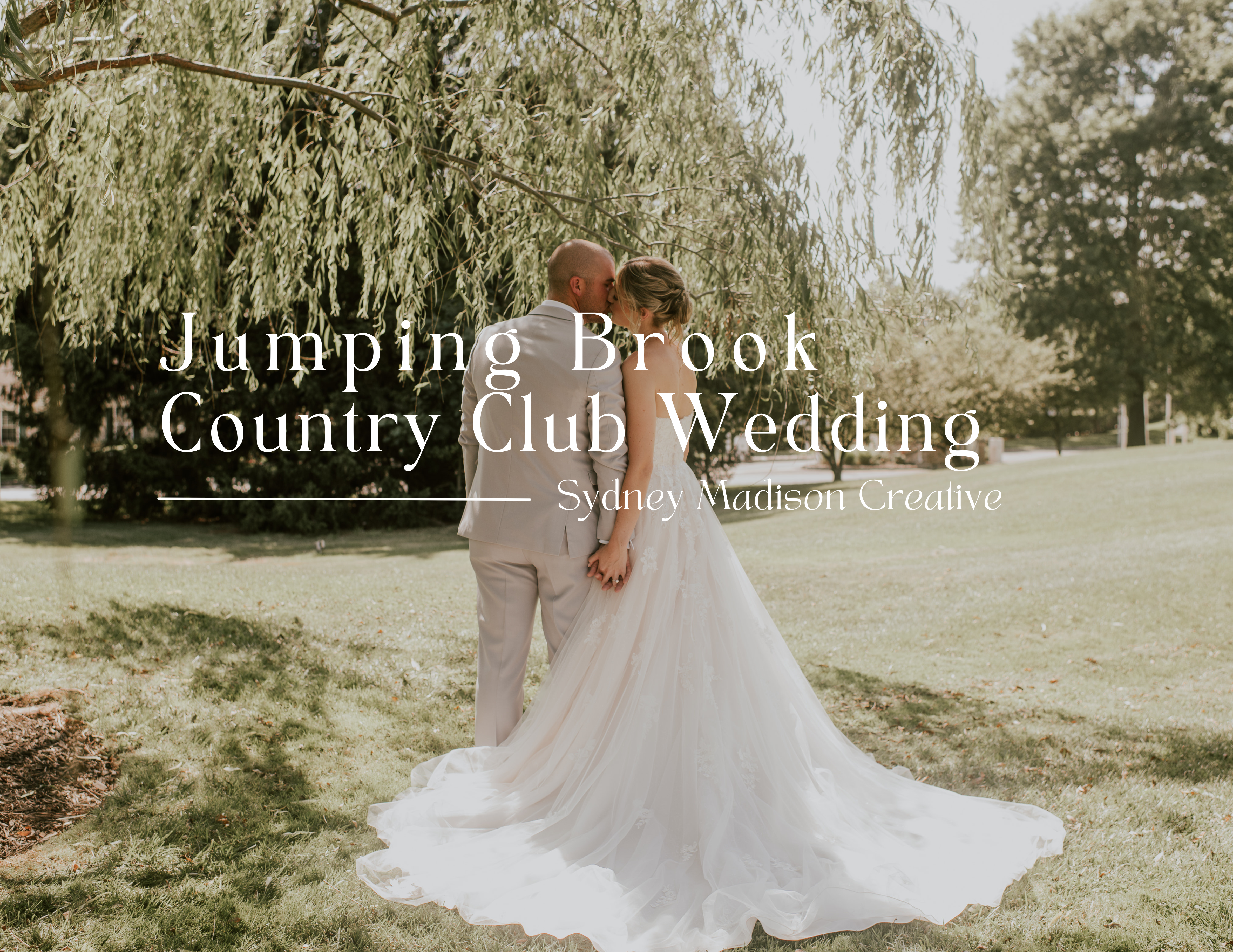 Jumping Brook Country Club Wedding by Sydney Madison Creative