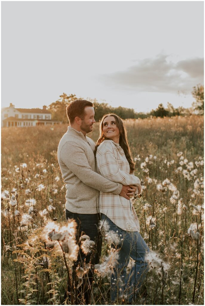 NJ Meadow Engagement Photos by Sydney Madison Creative