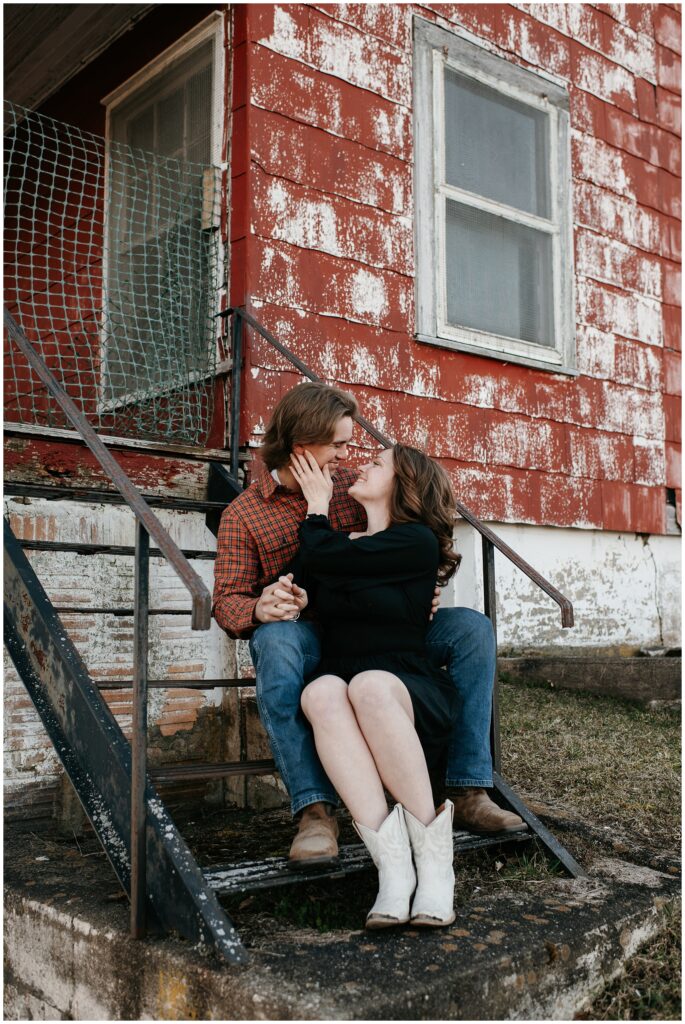 NJ Farm Couples Engagement Photos by Sydney Madison Creative