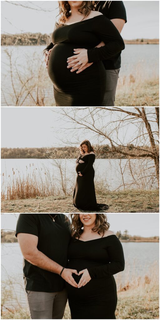 Couples Pregnancy Photoshoot Baby Announcement by Sydney Madison Creative
