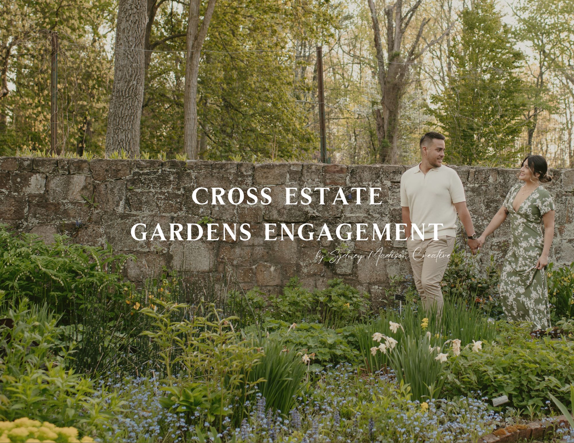 Cross Estate, NJ Engagement Photography by Sydney Madison Creative