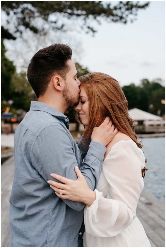 Lake Mohawk Engagement Session by Sydney Madison Creative