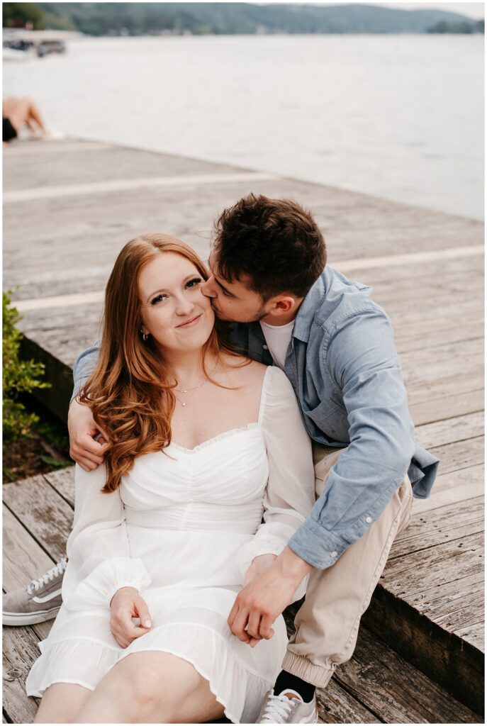 Lake Mohawk Engagement Session by Sydney Madison Creative