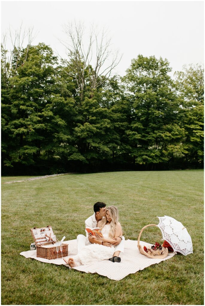 Picnic Engagement Photography by Sydney Madison Creative