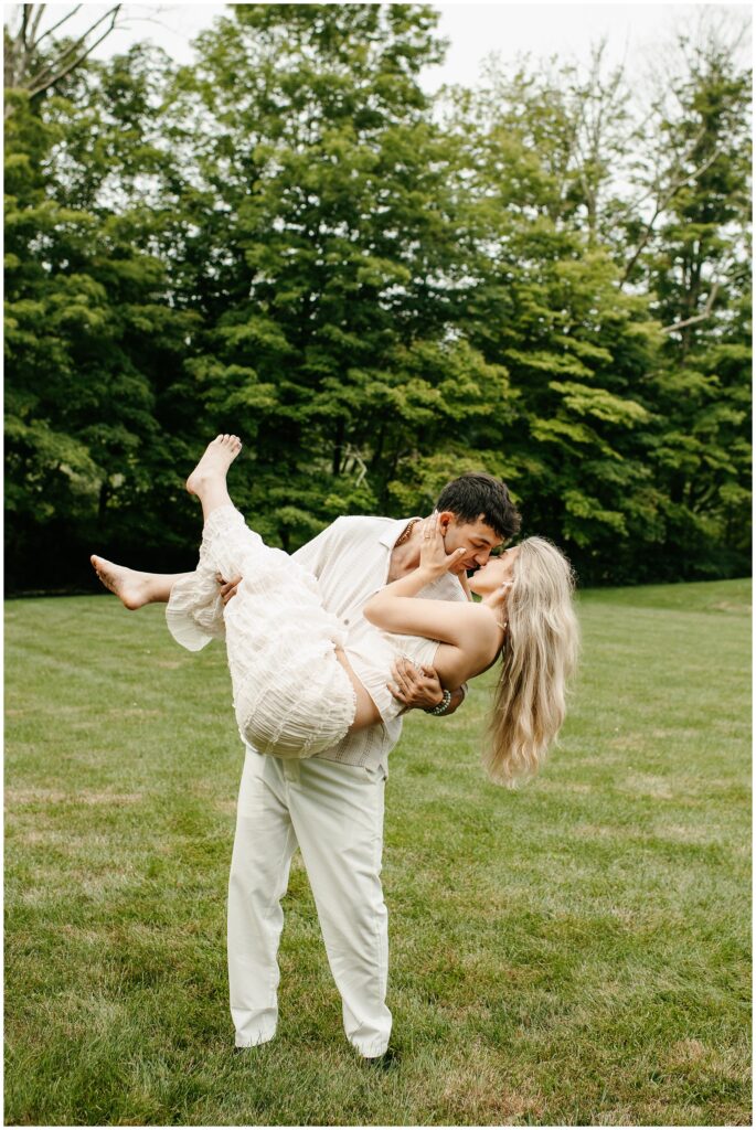 Nostalgic Engagement Photography by Sydney Madison Creative