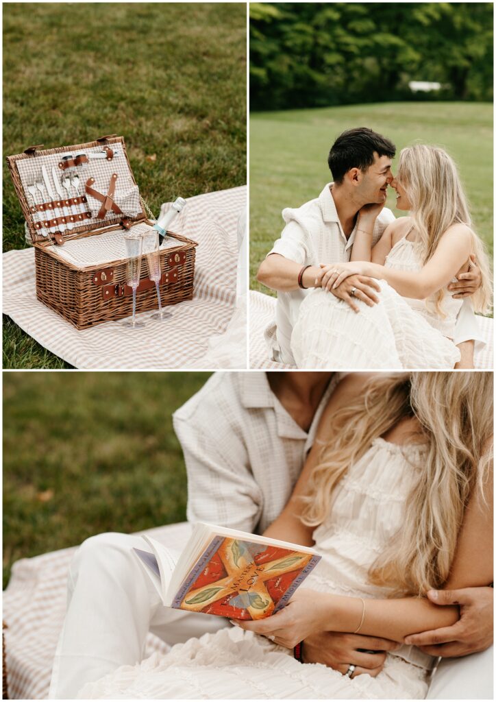 Picnic Engagement Photography by Sydney Madison Creative