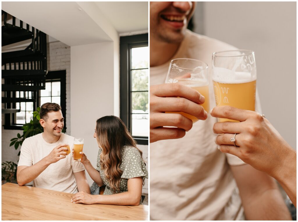 NJ Couples Photos at a Brewery by Sydney Madison Creative