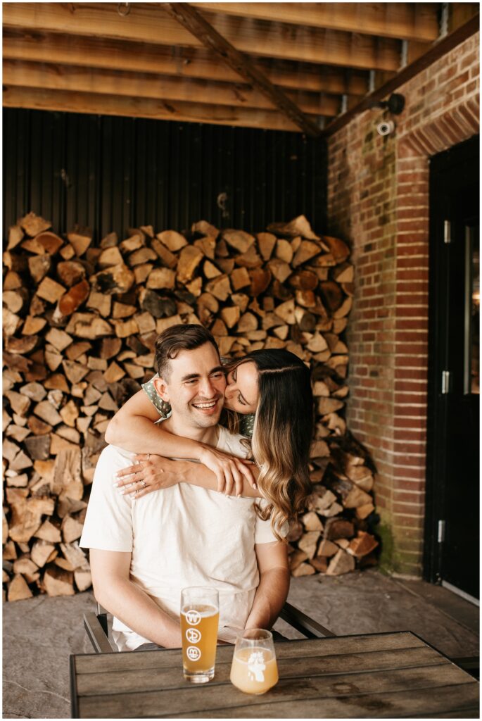 NJ Couples Photos at a Brewery by Sydney Madison Creative