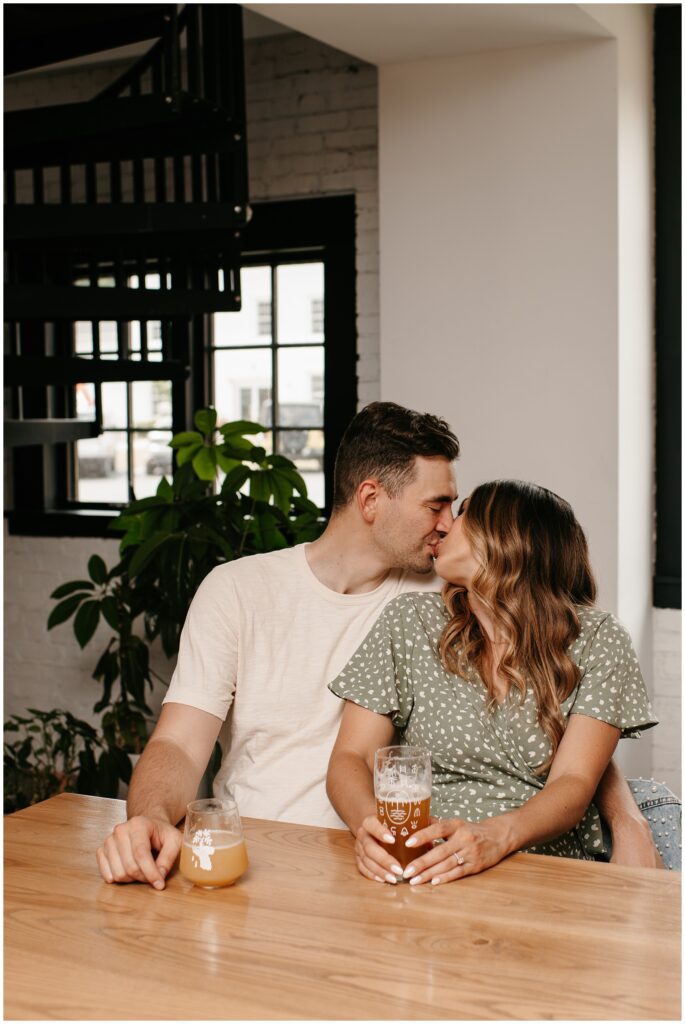 NJ Couples Photos at a Brewery by Sydney Madison Creative