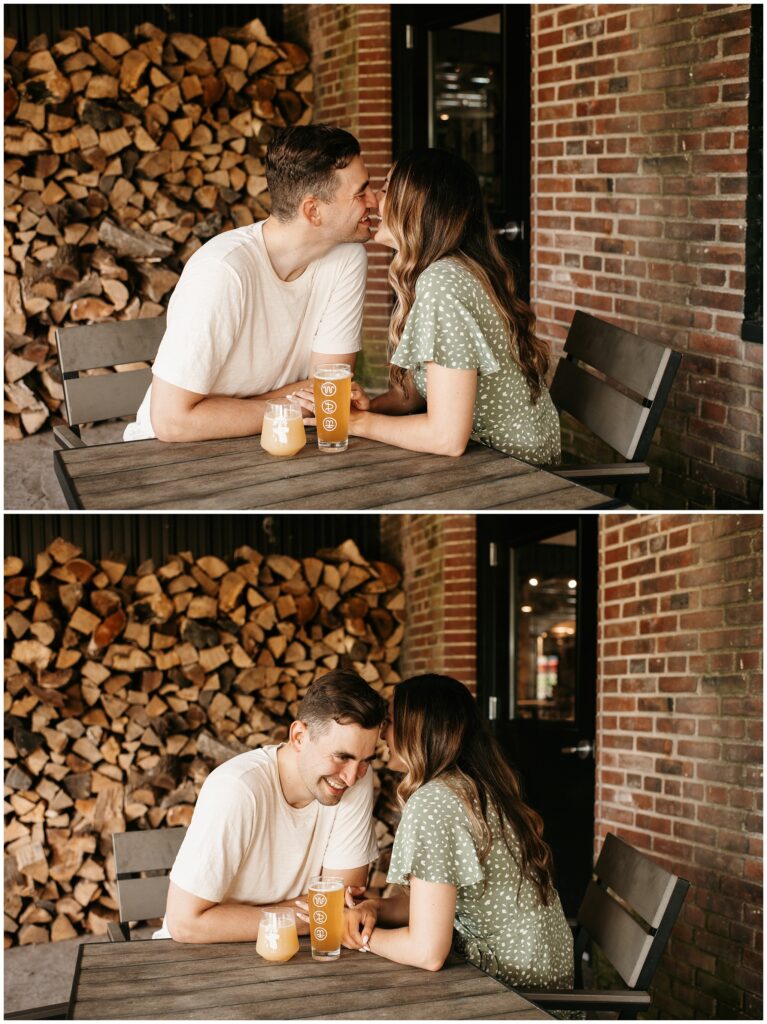 NJ Couples Photos at a Brewery by Sydney Madison Creative