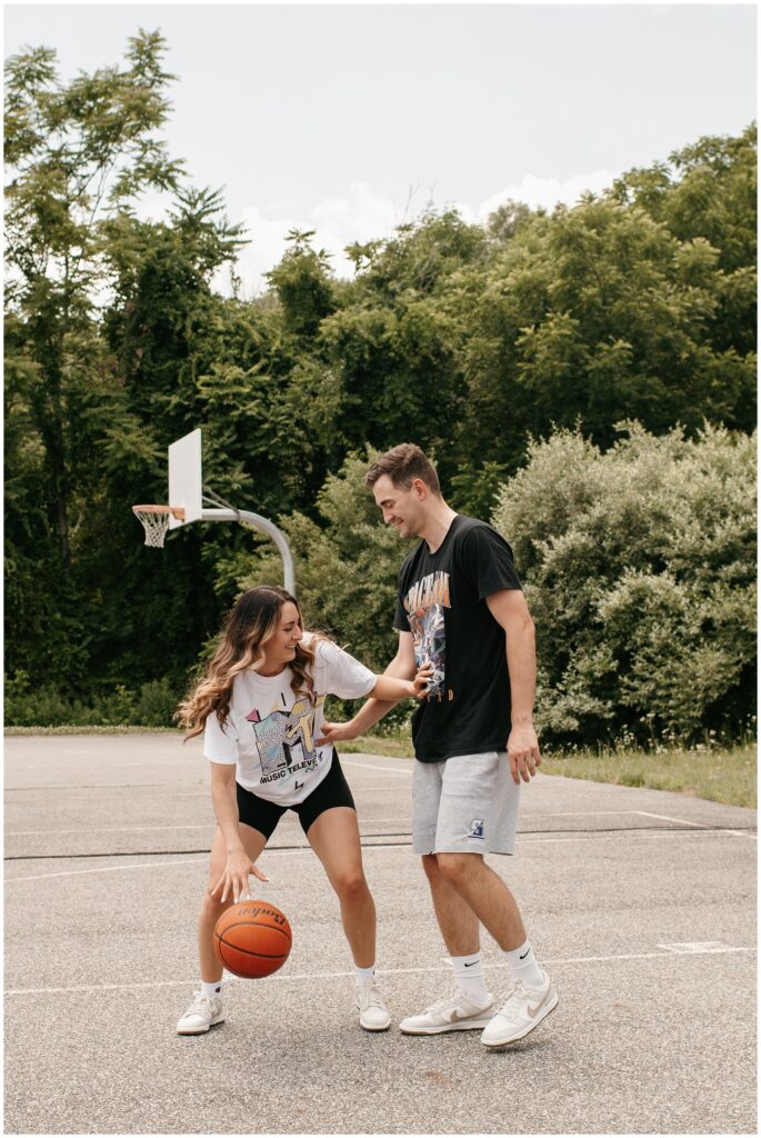 Non-Traditional Engagement Photography by Sydney Madison Creative