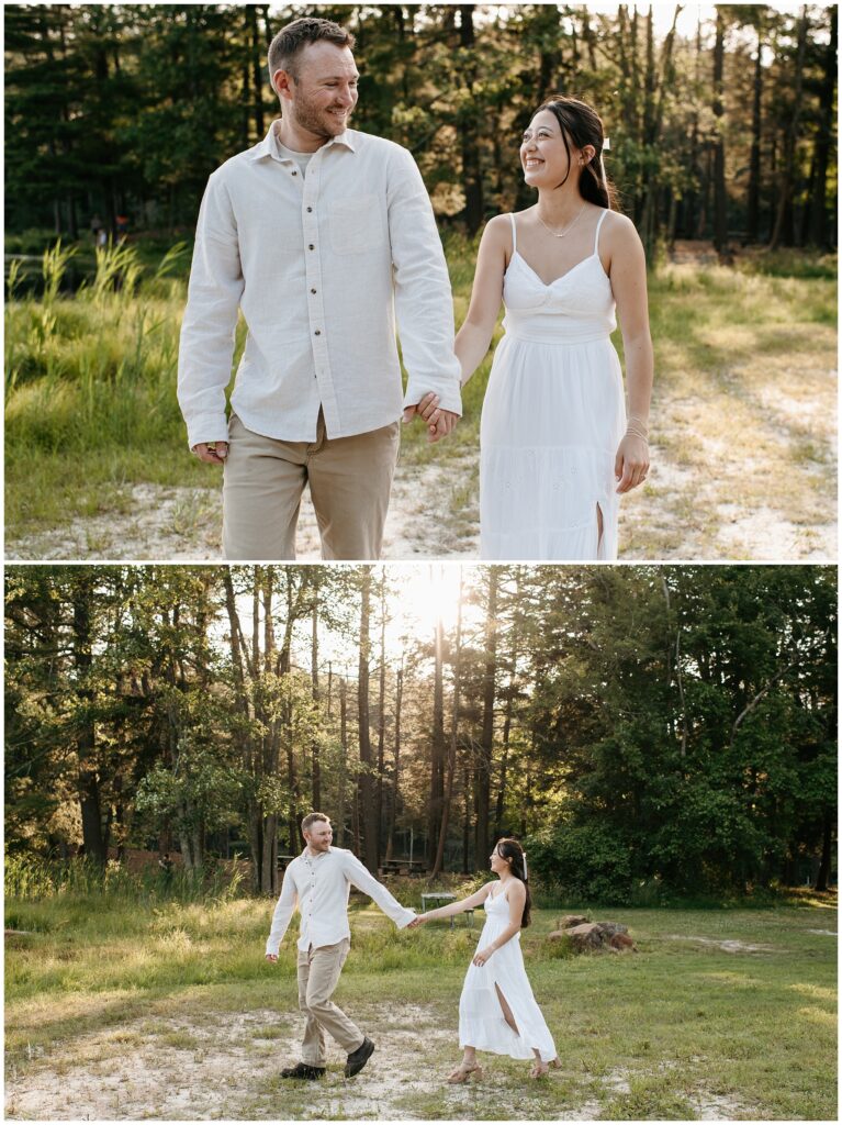 Stokes State Forest Engagement Photos by Sydney Madison Creative