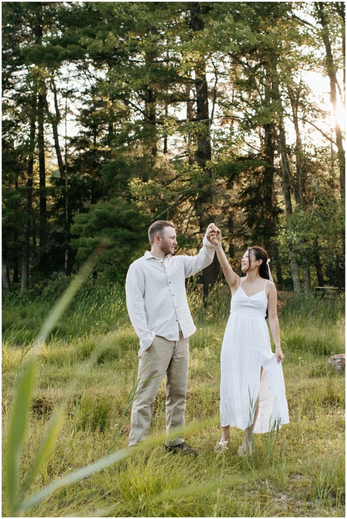 Stokes State Forest Engagement Photos by Sydney Madison Creative