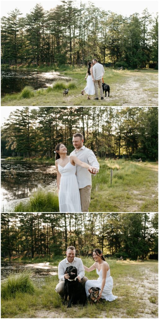 Stokes Lake Engagement Photos by Sydney Madison Creative