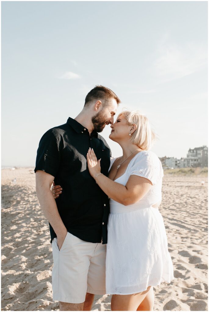 Asbury Beach Engagement Photography Session by Sydney Madison Creative