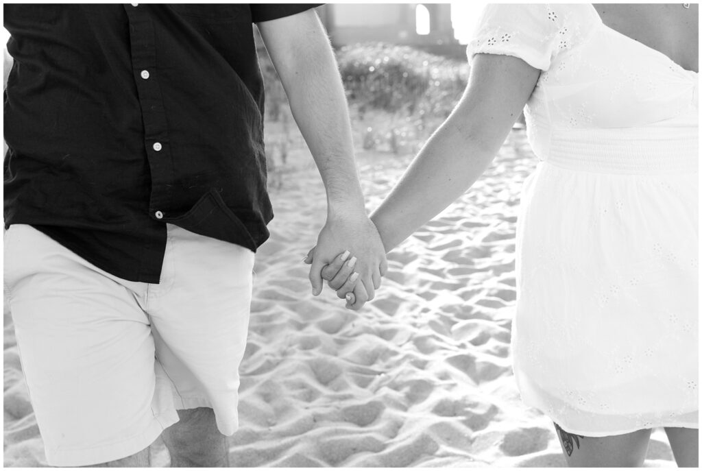 Beach Engagement Photography Session by Sydney Madison Creative