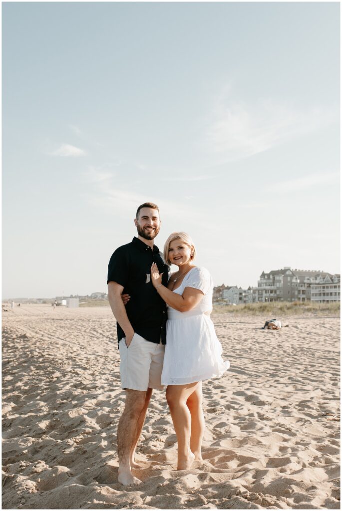 Asbury Beach Engagement Photography Session by Sydney Madison Creative