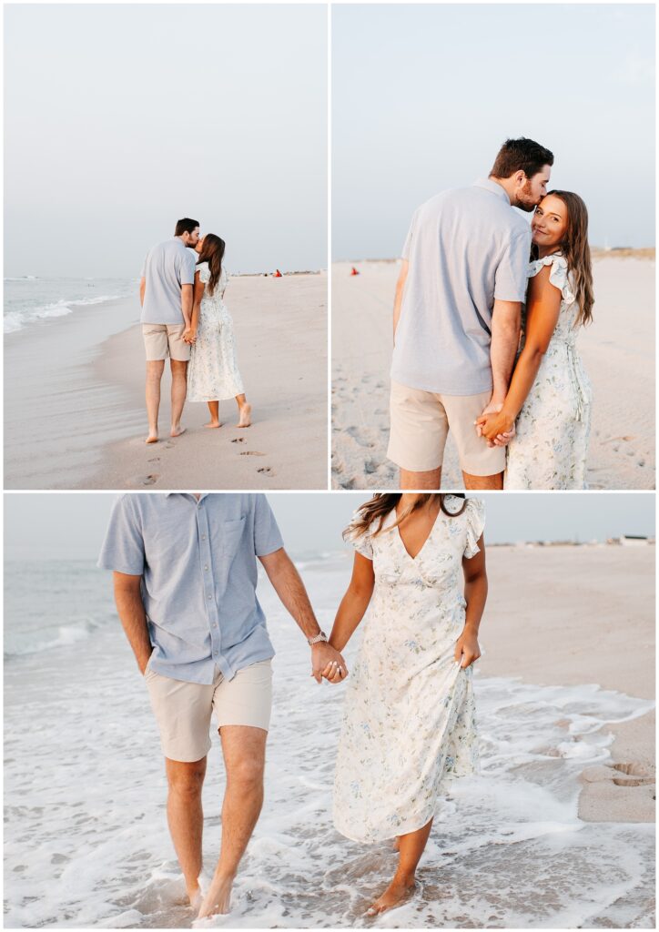 Sunrise Seaside Park Beach Engagement in NJ by Sydney Madison Creative