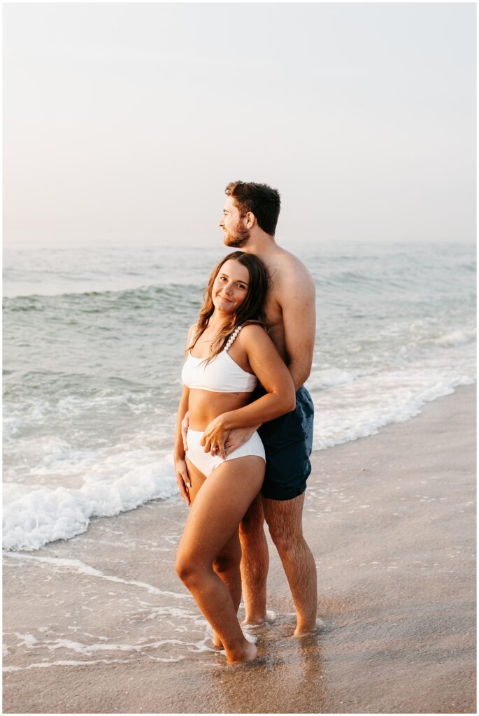 Sunrise Seaside Park Beach Engagement in NJ by Sydney Madison Creative