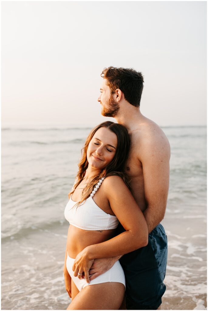 Sunrise Seaside Park Beach Engagement in NJ by Sydney Madison Creative