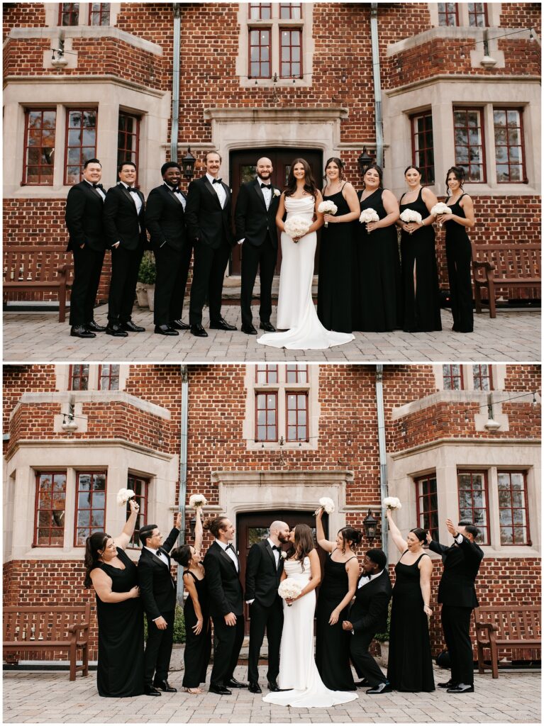 Wedding Party Photos at The Community House of Moorestown, NJ by Sydney Madison Creative