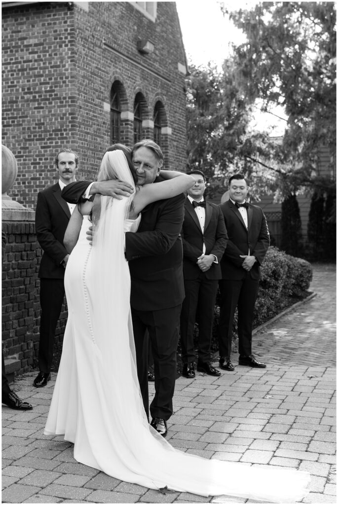 Outdoor Wedding Ceremony at The Community House of Moorestown, NJ, Photos by Sydney Madison Creative