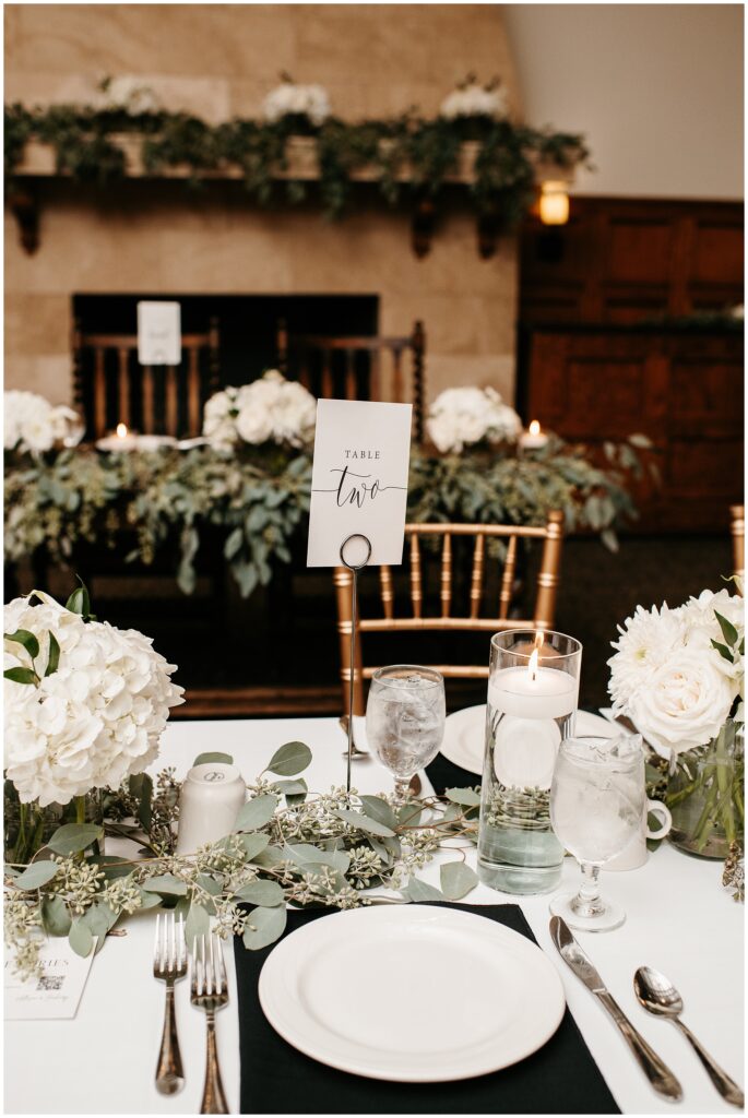 Elegent Wedding Reception Decor, Photography by Sydney Madison Creative