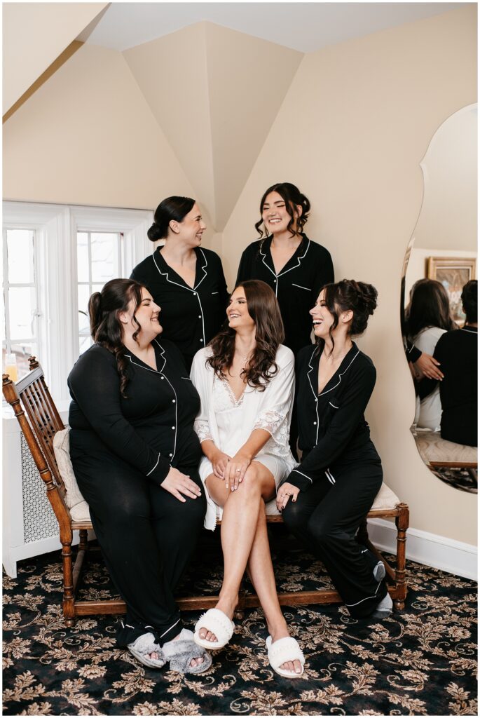 Bridal Getting Ready Photos at The Community House of Moorestown, NJ by Sydney Madison Creative