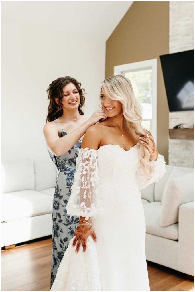 NJ Bride Getting Ready Wedding Photos by Sydney Madison Creative