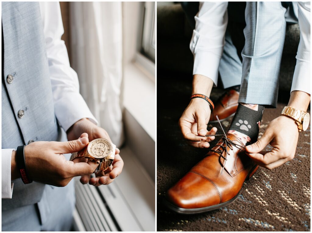 Groom Wedding Details by Sydney Madison Creative