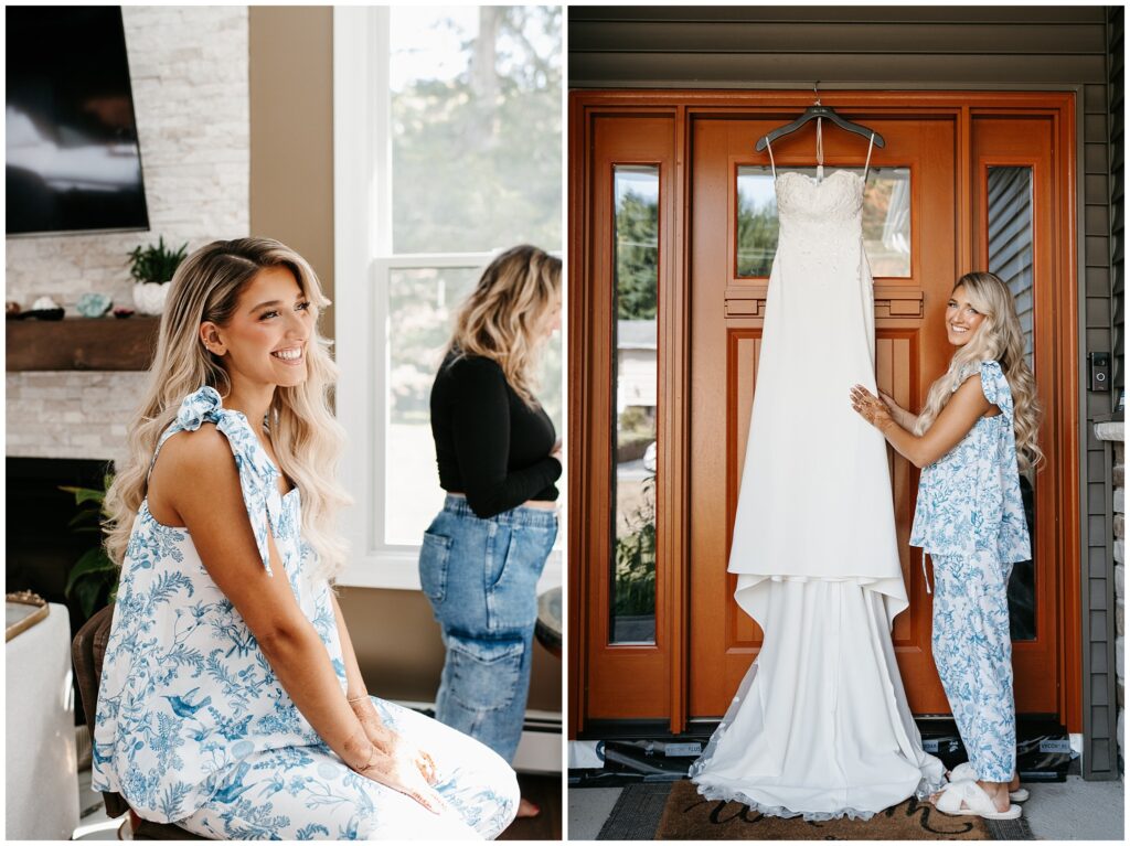 Bride Getting Ready Wedding Photos by Sydney Madison Creative