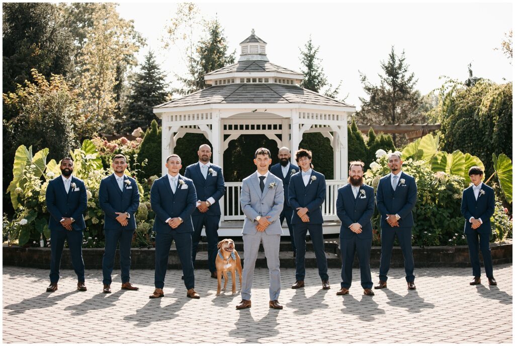 Wedding Party Photos at The Conservatory in NJ by Sydney Madison Creative