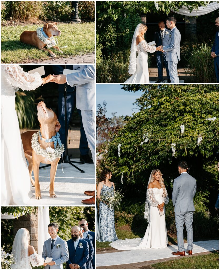 NJ The Conservatory at Sussex County Fairground Wedding Ceremony, Photography by Sydney Madison Creative