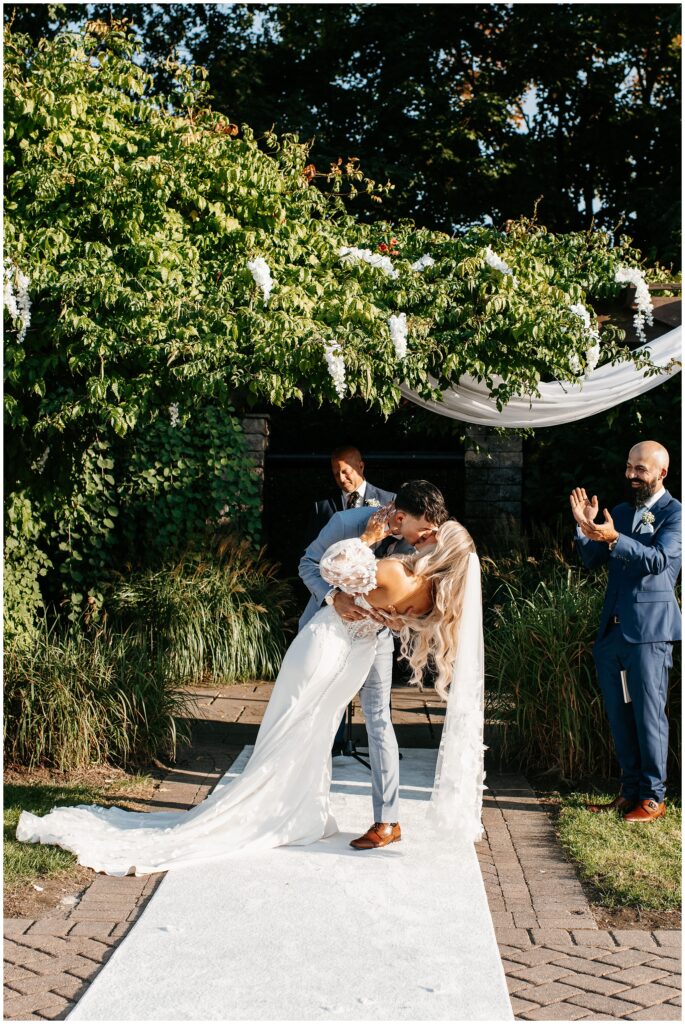 NJ The Conservatory at Sussex County Fairground Wedding Ceremony, Photography by Sydney Madison Creative