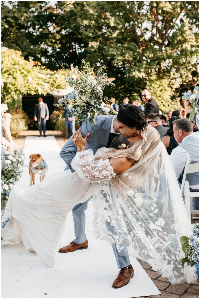 NJ The Conservatory at Sussex County Fairground Wedding Ceremony, Photography by Sydney Madison Creative