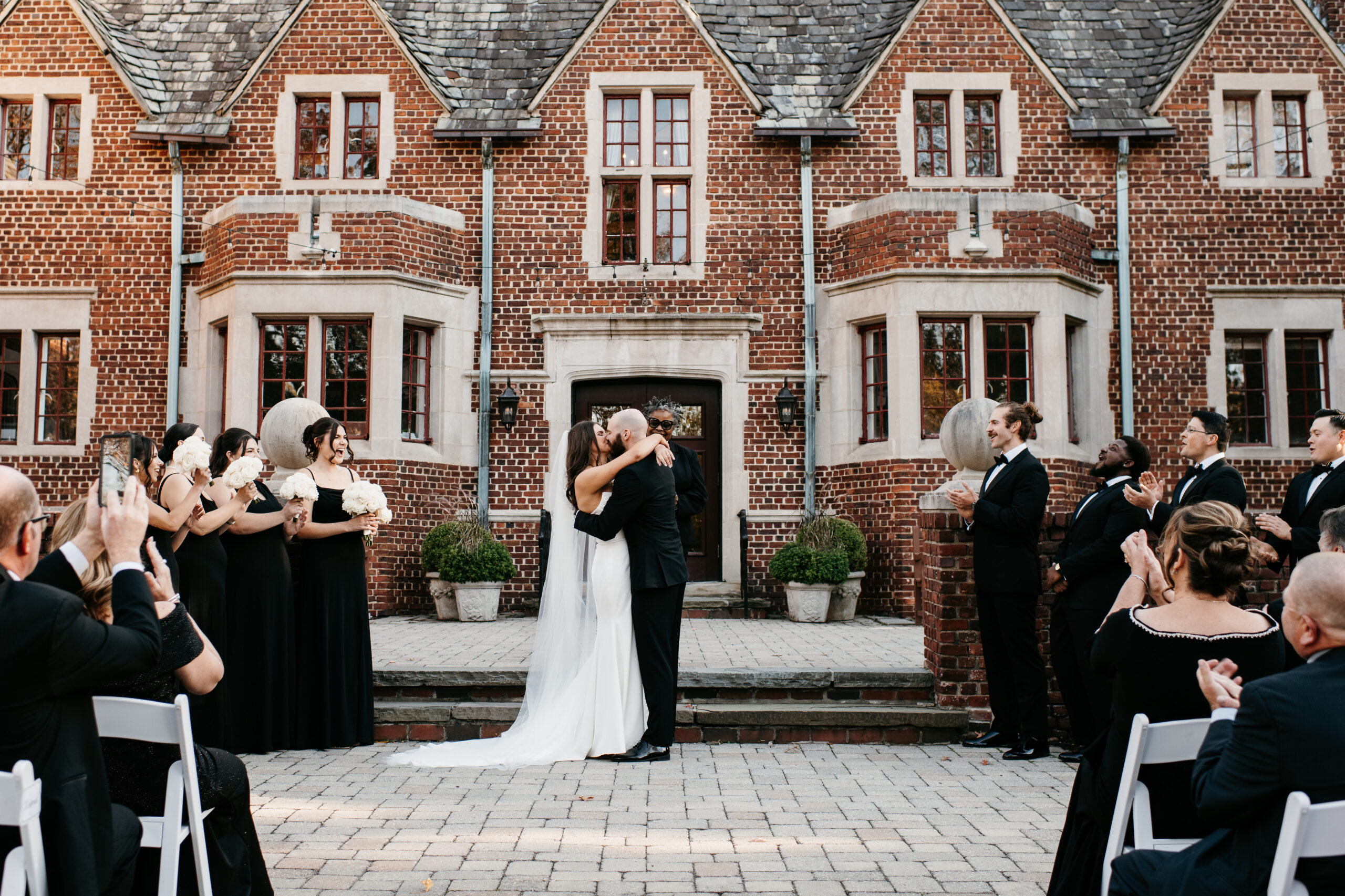 Fall Wedding at The Community House of Moorestown, NJ by Sydney Madison Creative