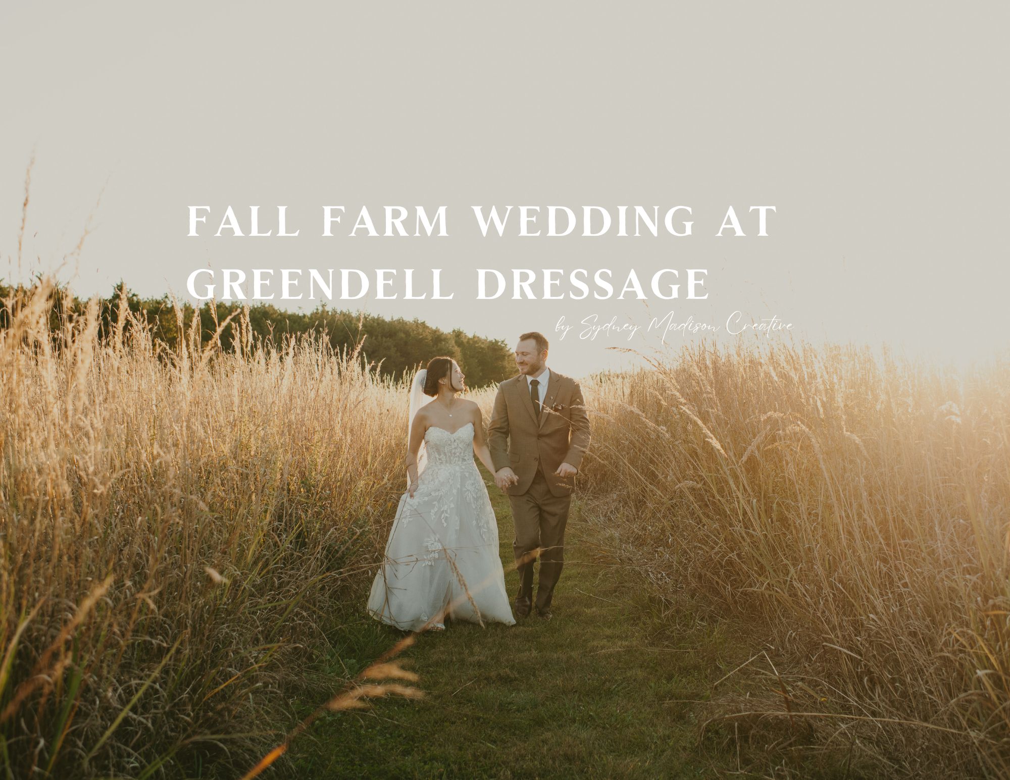 Fall Farm Wedding at Greendell Dressage, Newton NJ by Sydney Madison Creative