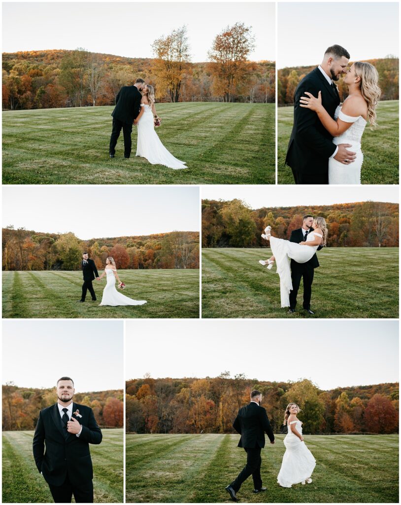 The Farm at Glenwood Mountain Wedding Couples Portraits - Photos by Sydney Madison Creative