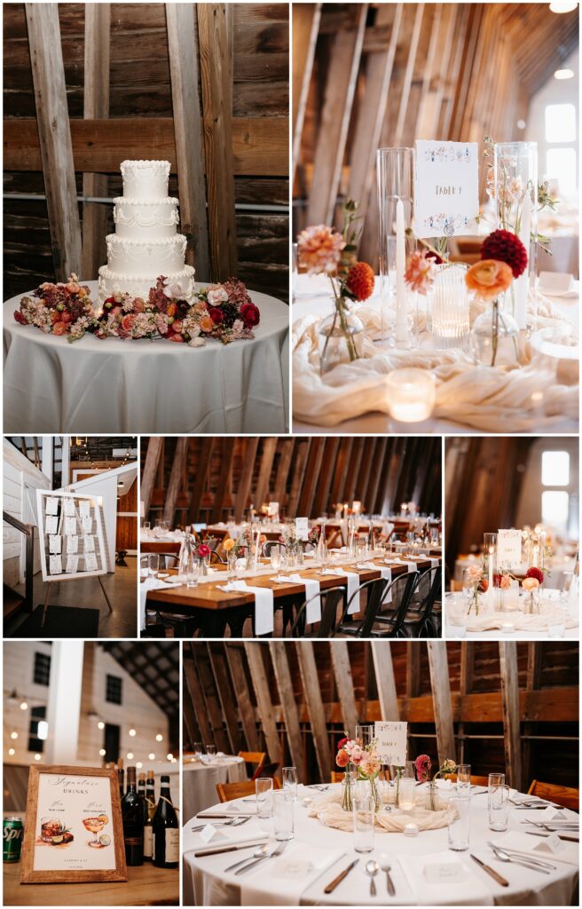 The Farm at Glenwood Mountain Wedding Reception - Photos by Sydney Madison Creative